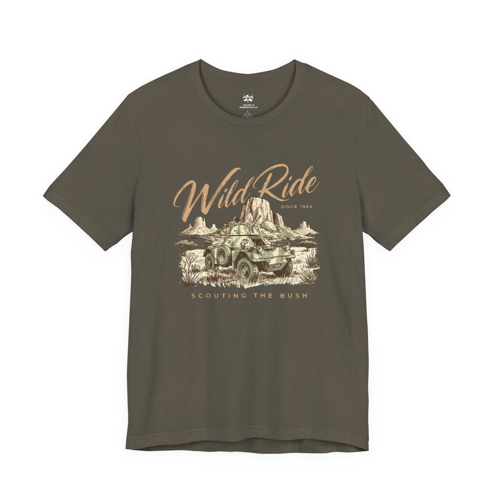 Wild Ride- Unisex Cotton Jersey Short Sleeve Tee