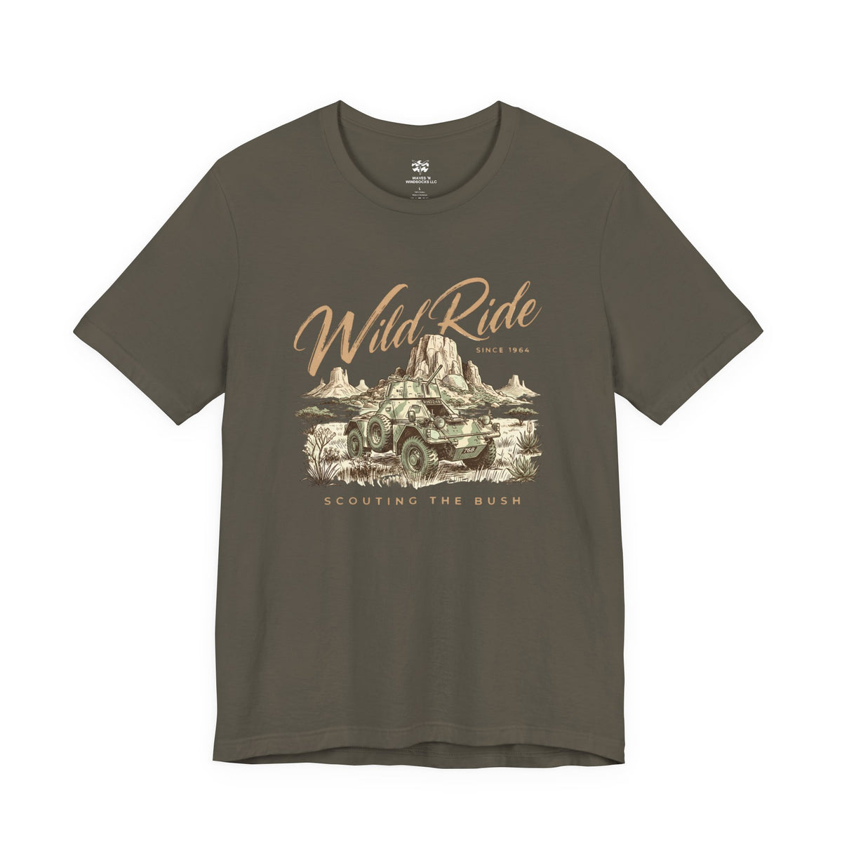 Wild Ride- Unisex Cotton Jersey Short Sleeve Tee