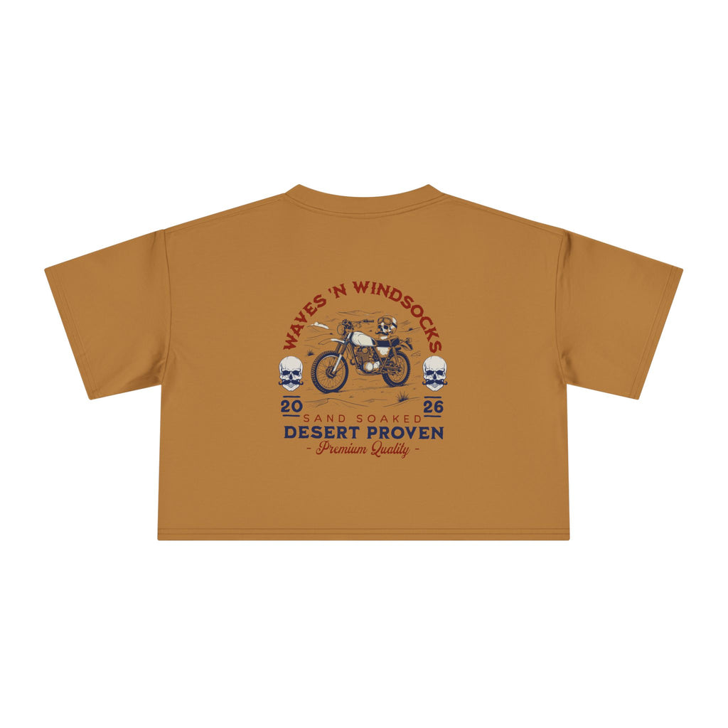 Desert Proven - Women's Medium Weight Cropped Tee