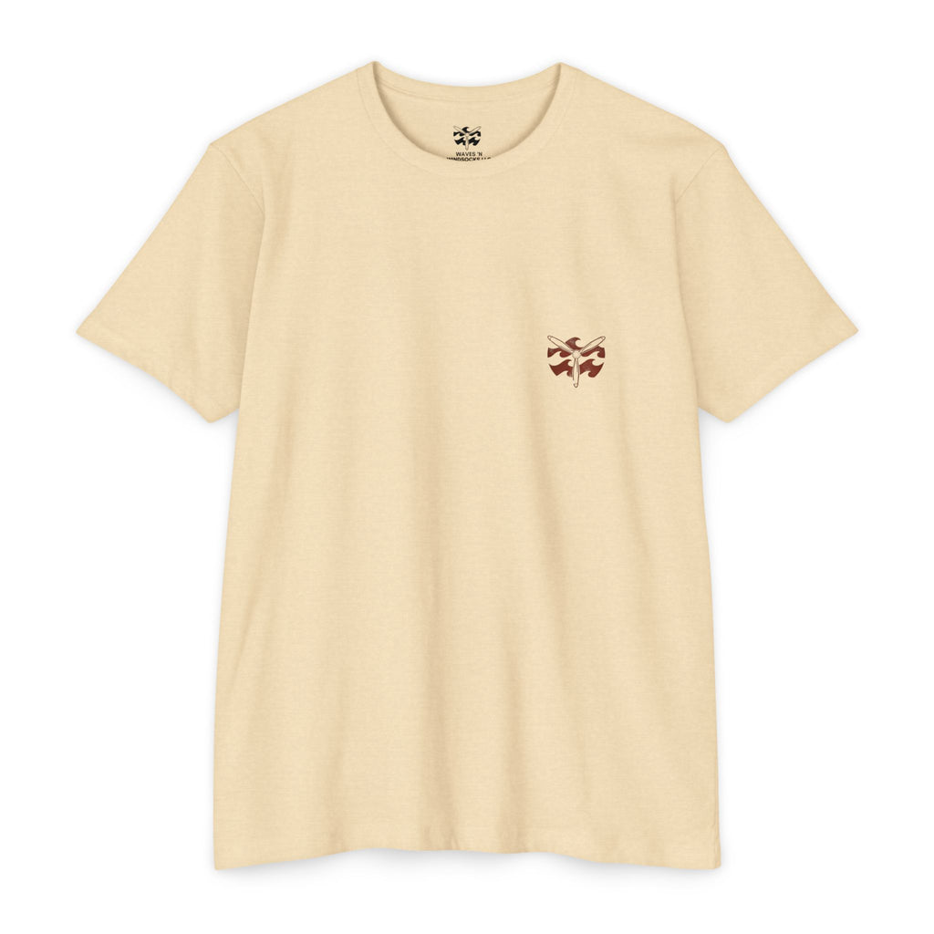 Barce Raid Bandits - Men's Breach Tee, graphic tee, cream, front