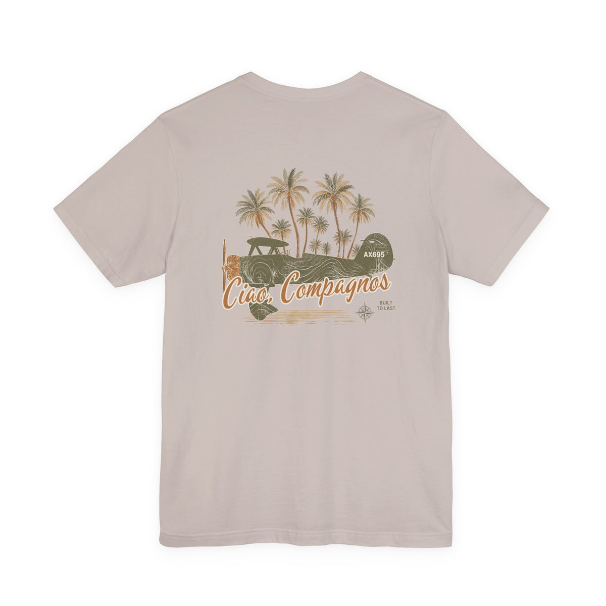 Ciao, Compagno - Unisex Cotton Jersey Tee