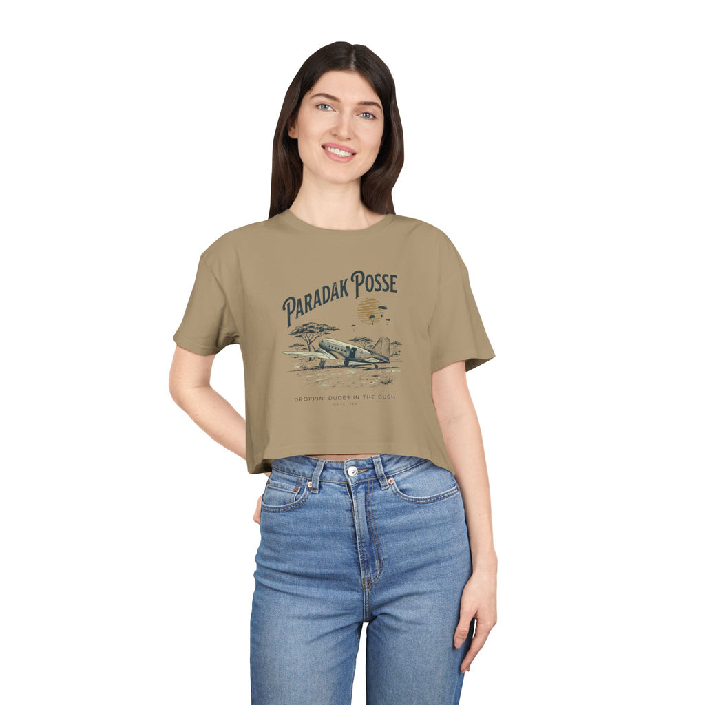 Paradak Posse - Women's Medium Weight Cropped Tee