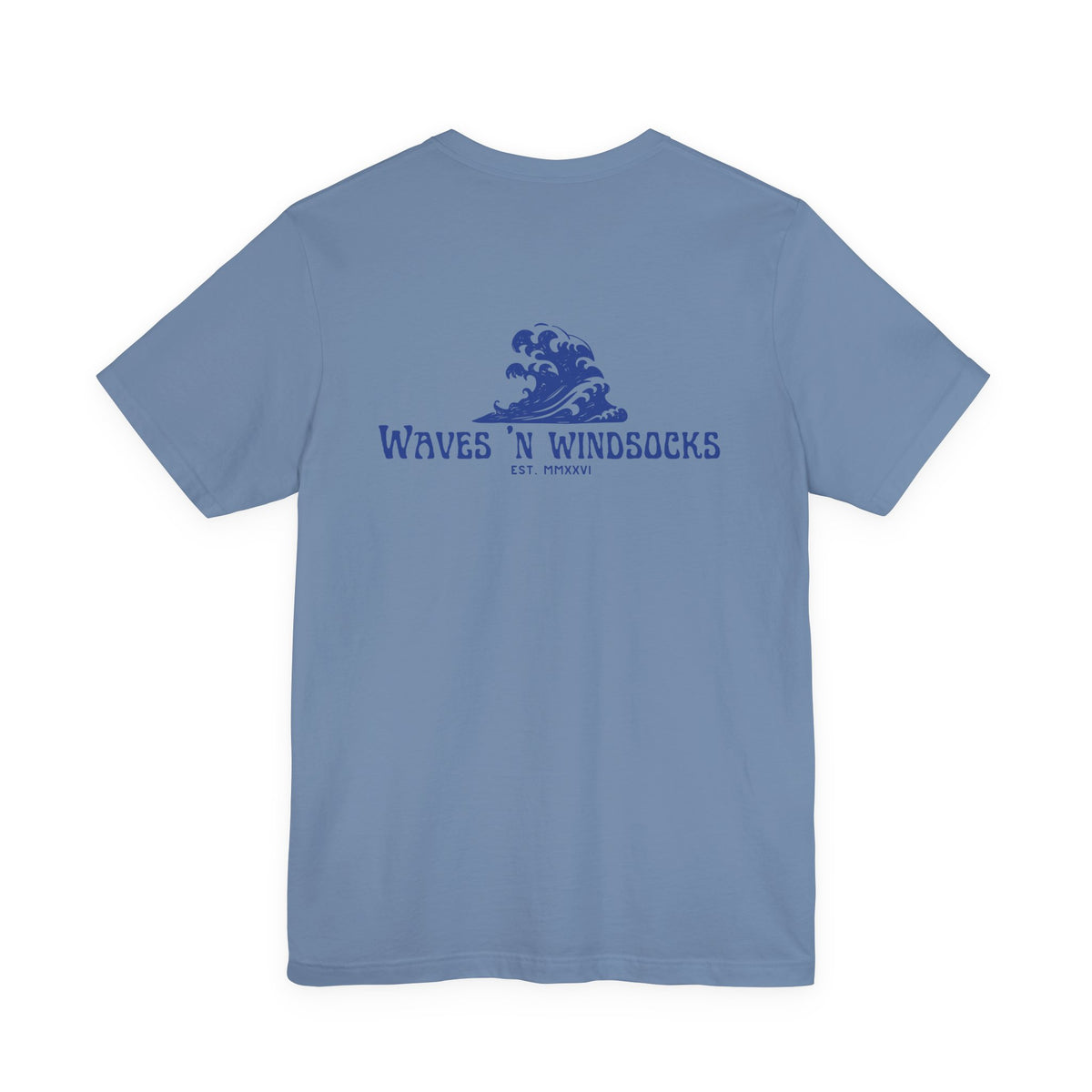 W&W Blue Wave - Men's Cotton Jersey Tee