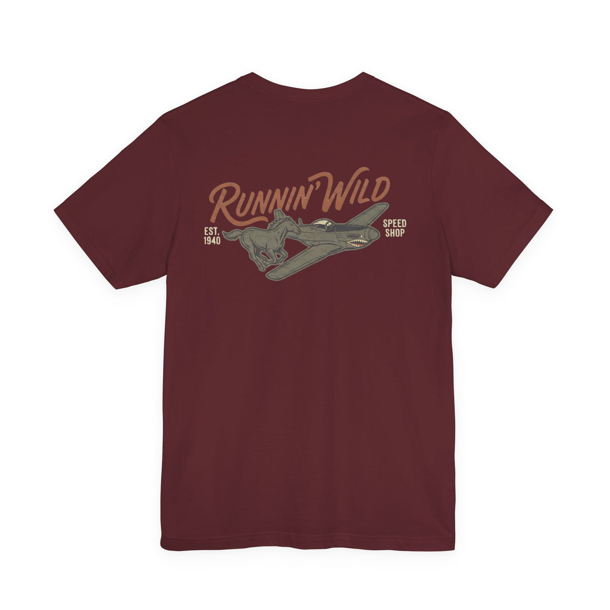 Runnin' Wild - Unisex Cotton Jersey Tee