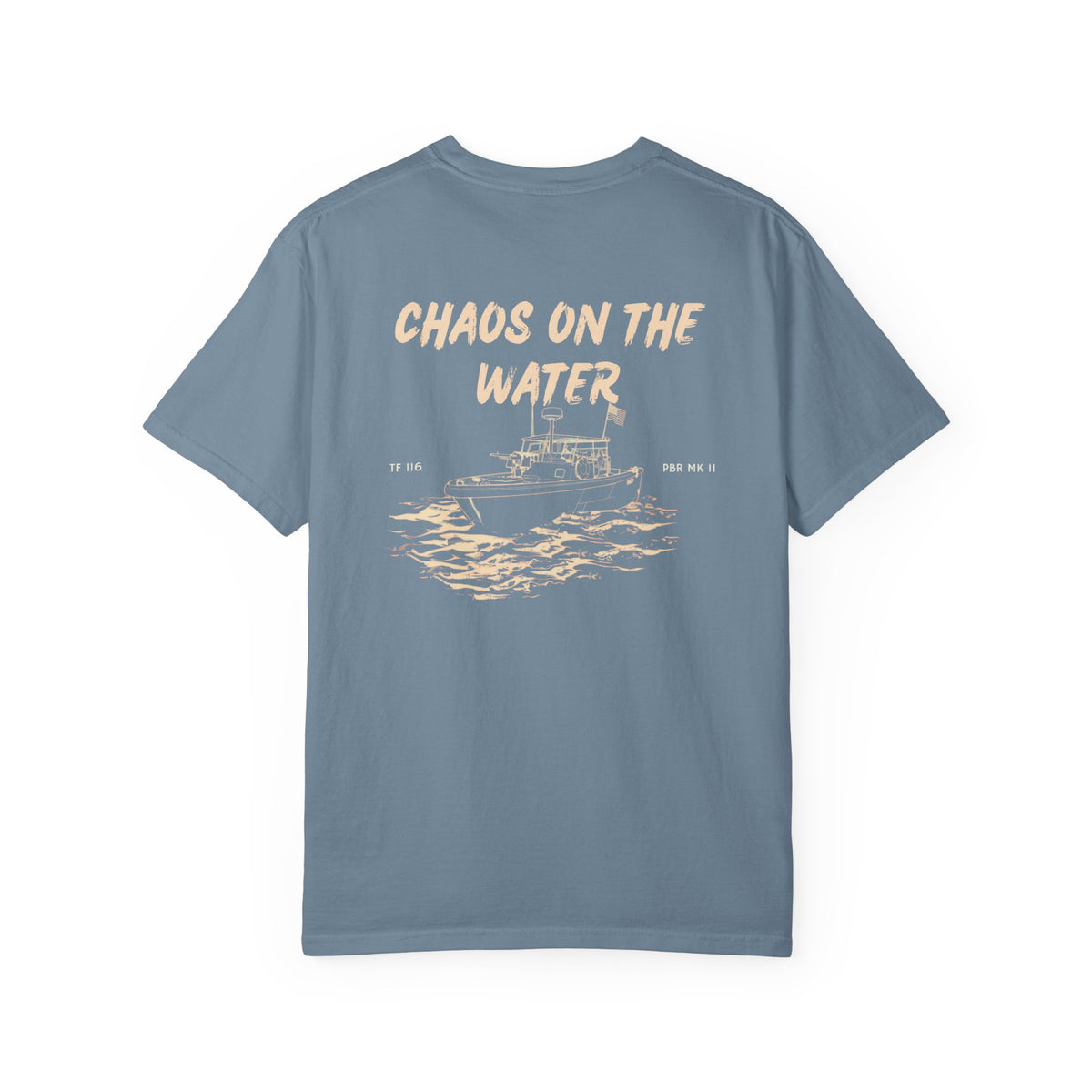 Chaos on the Water -Unisex Comfort Colors Garment-Dyed T-Shirt