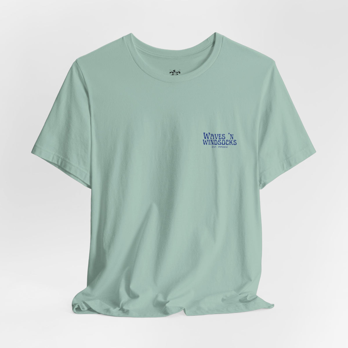 W&W Blue Wave - Men's Cotton Jersey Tee