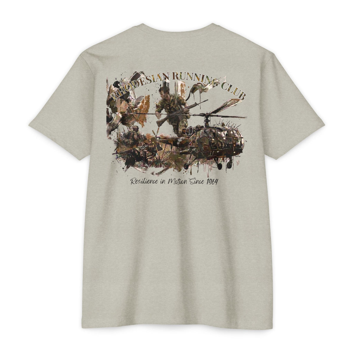 Rhodesian Running Club - Men's CVC Jersey T-shirt