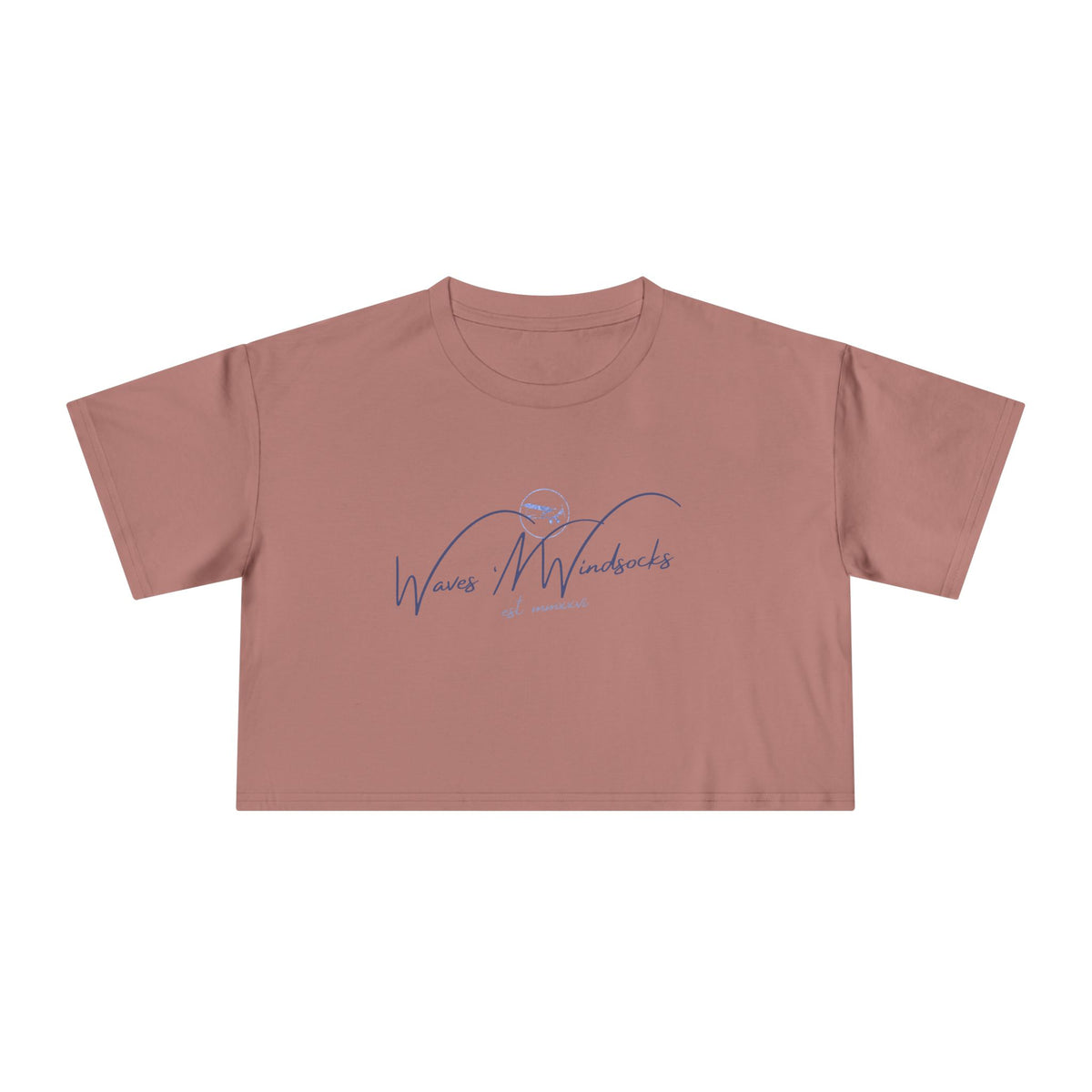W&W Classy Stamp - Women's Medium Weight Cropped Tee