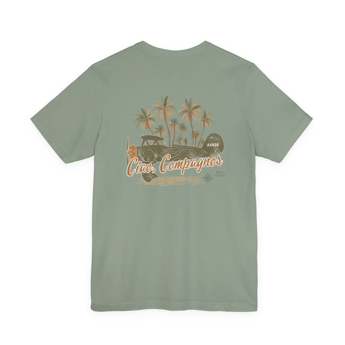 Ciao, Compagno - Unisex Cotton Jersey Tee