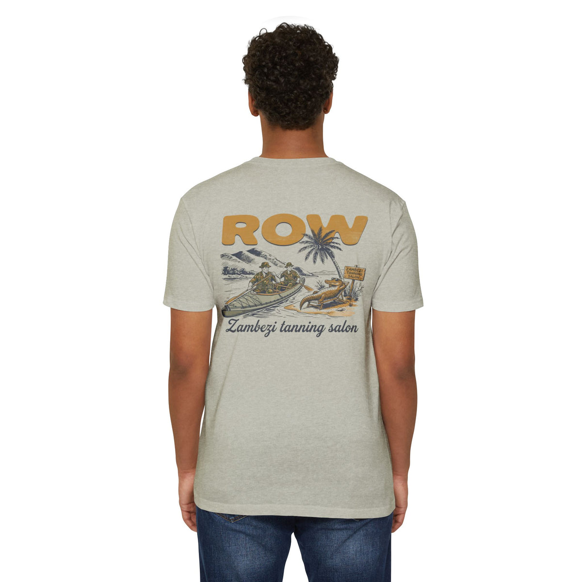 Zambezi Tanning Salon - Unisex Cotton/Poly Blend Tee