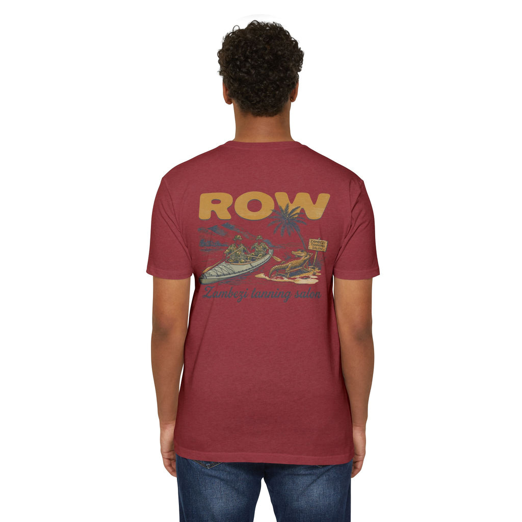 Zambezi Tanning Salon - Unisex Cotton/Poly Blend Tee
