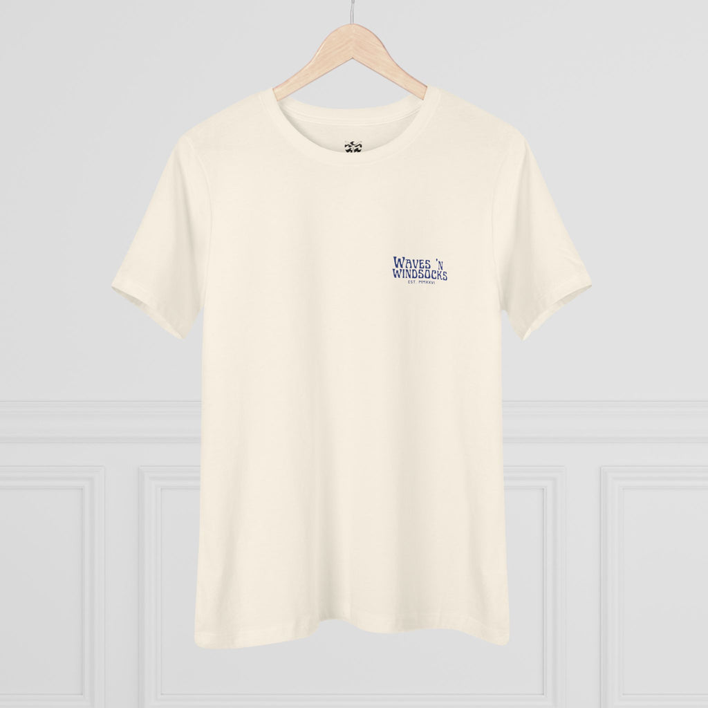 W&W Blue Wave - Women's Relaxed Fit Cotton Tee