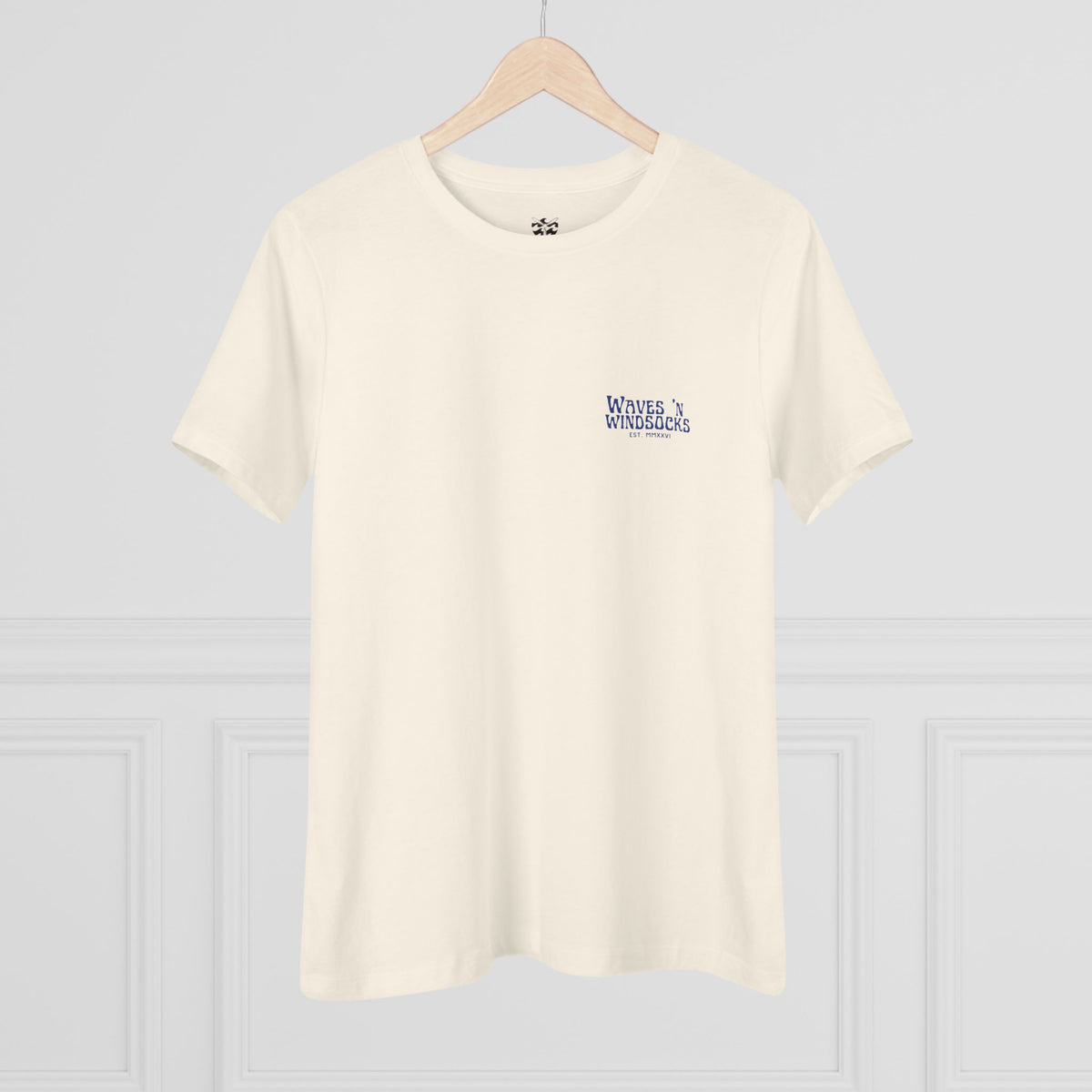 W&W Blue Wave - Women's Relaxed Fit Cotton Tee