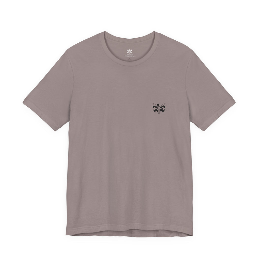 Dingo Kick-off - Men's Viper Tee, graphic tee, pebble brown, front