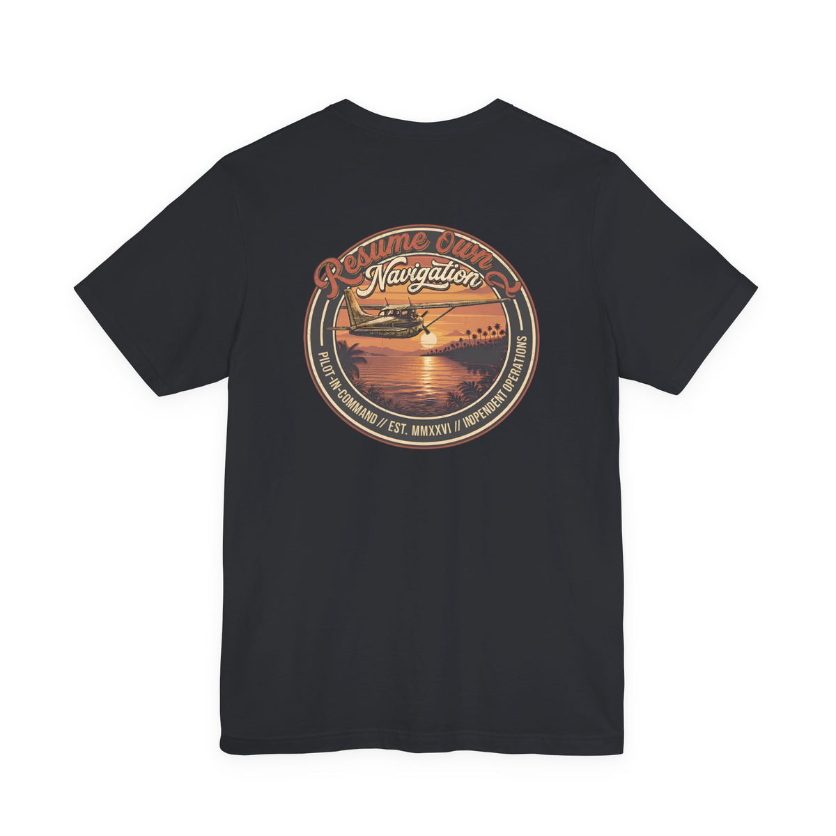 Resume Own Navigation- Unisex Cotton Jersey Tee