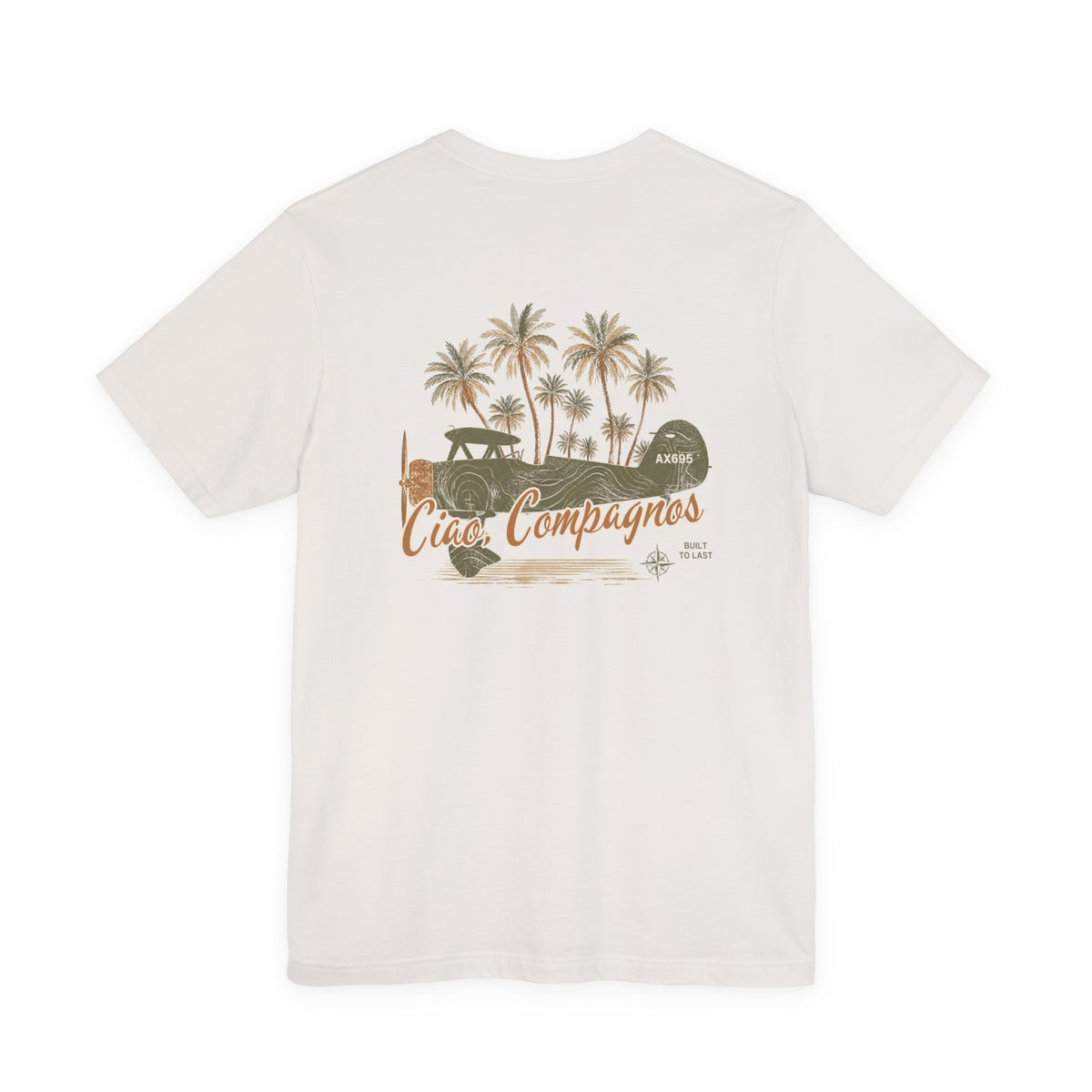 Ciao, Compagno - Unisex Cotton Jersey Tee