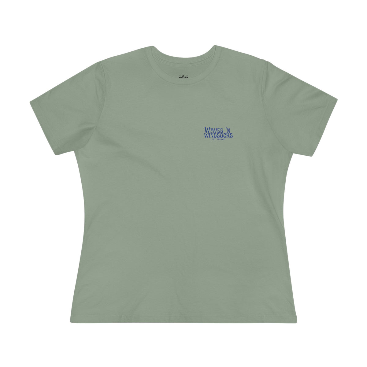 W&W Blue Wave - Women's Relaxed Fit Cotton Tee