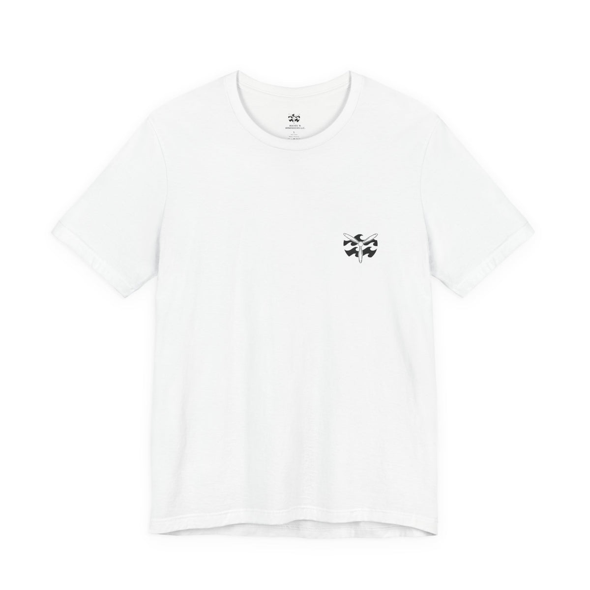 First In, Last Out - Men's Viper Tee, graphic tee, white, front