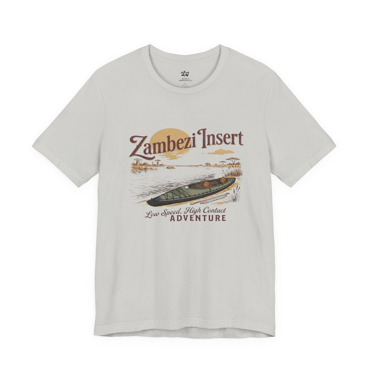 Zambezi Insert- Unisex Cotton Jersey Short Sleeve Tee