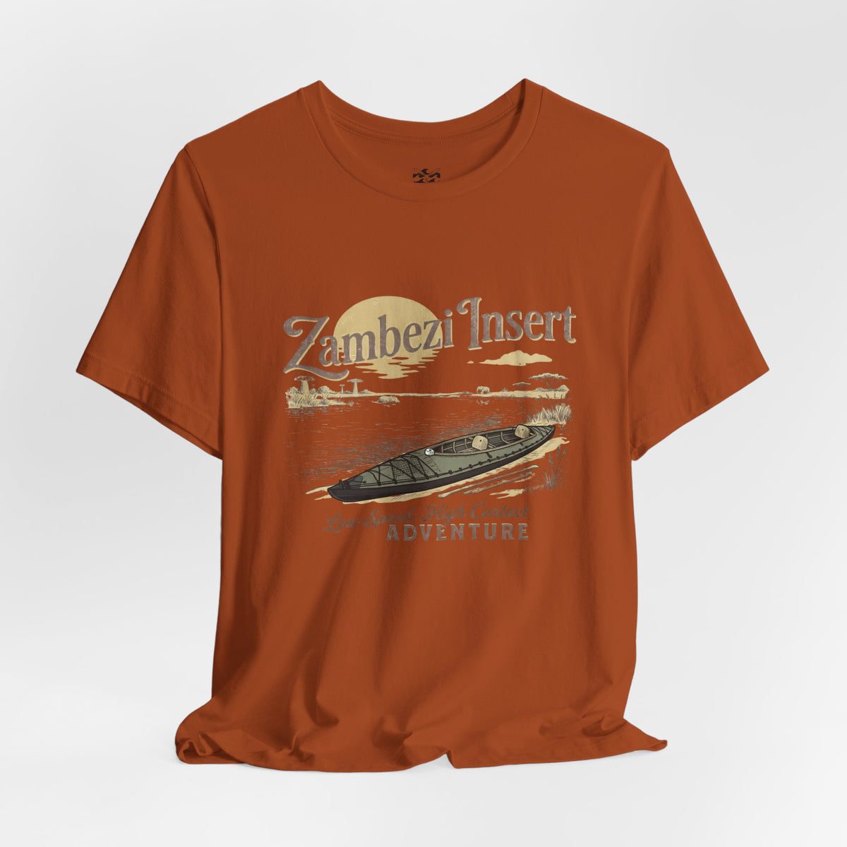 Zambezi Insert- Unisex Cotton Jersey Short Sleeve Tee