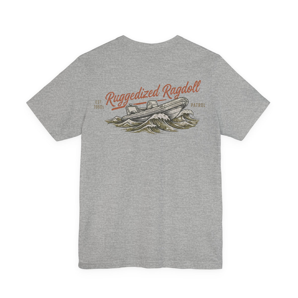 Ruggedized Ragdoll - Unisex Cotton Jersey Tee