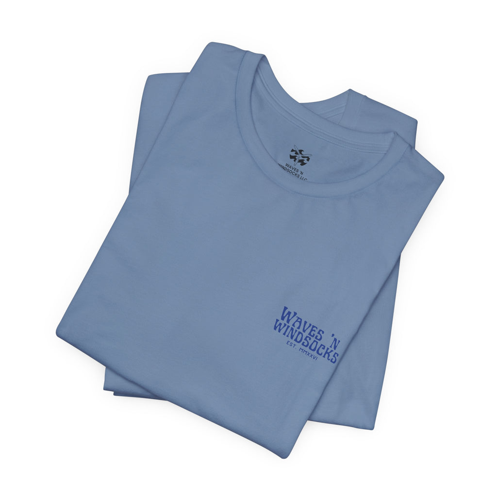 W&W Blue Wave - Men's Cotton Jersey Tee