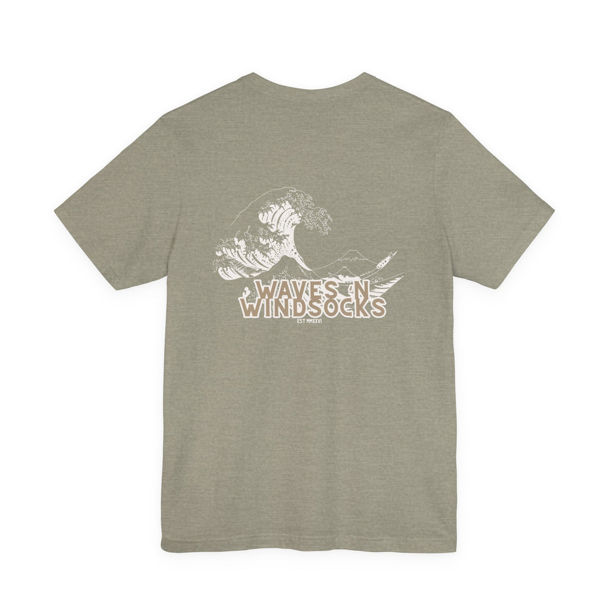 W&W Kanagawa Wave - Unisex Cotton Jersey Tee
