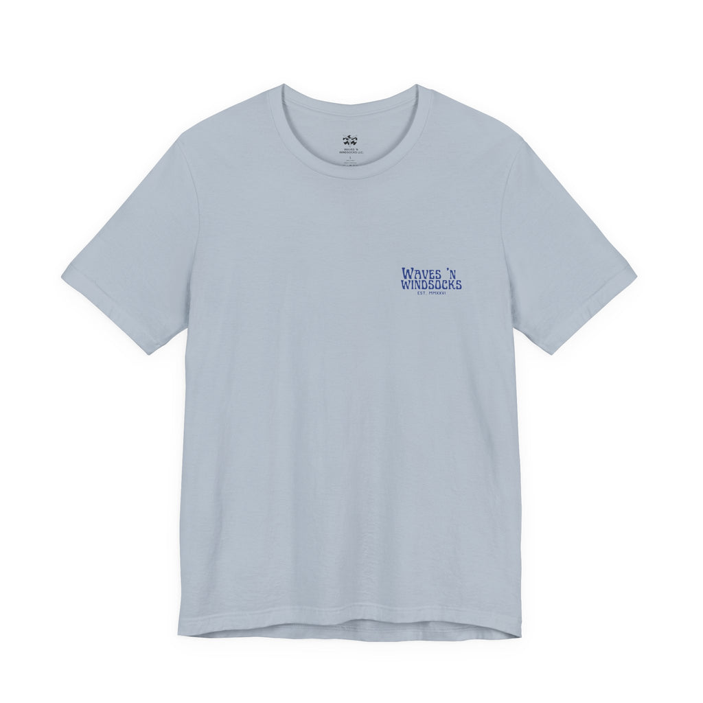 W&W Blue Wave - Men's Cotton Jersey Tee