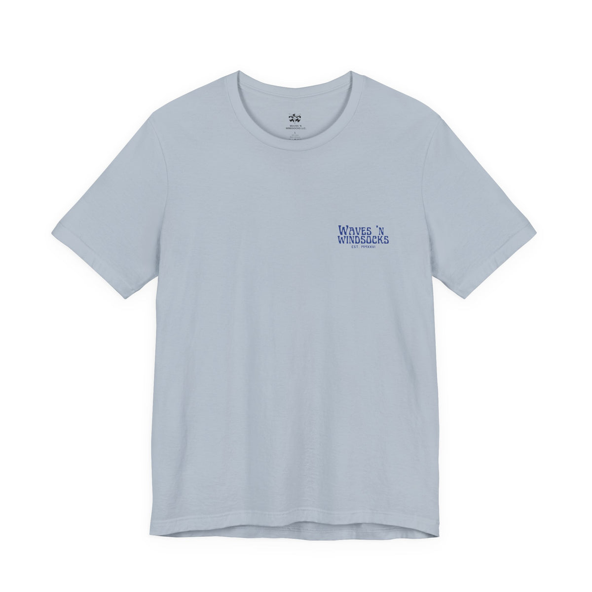 W&W Blue Wave - Men's Cotton Jersey Tee