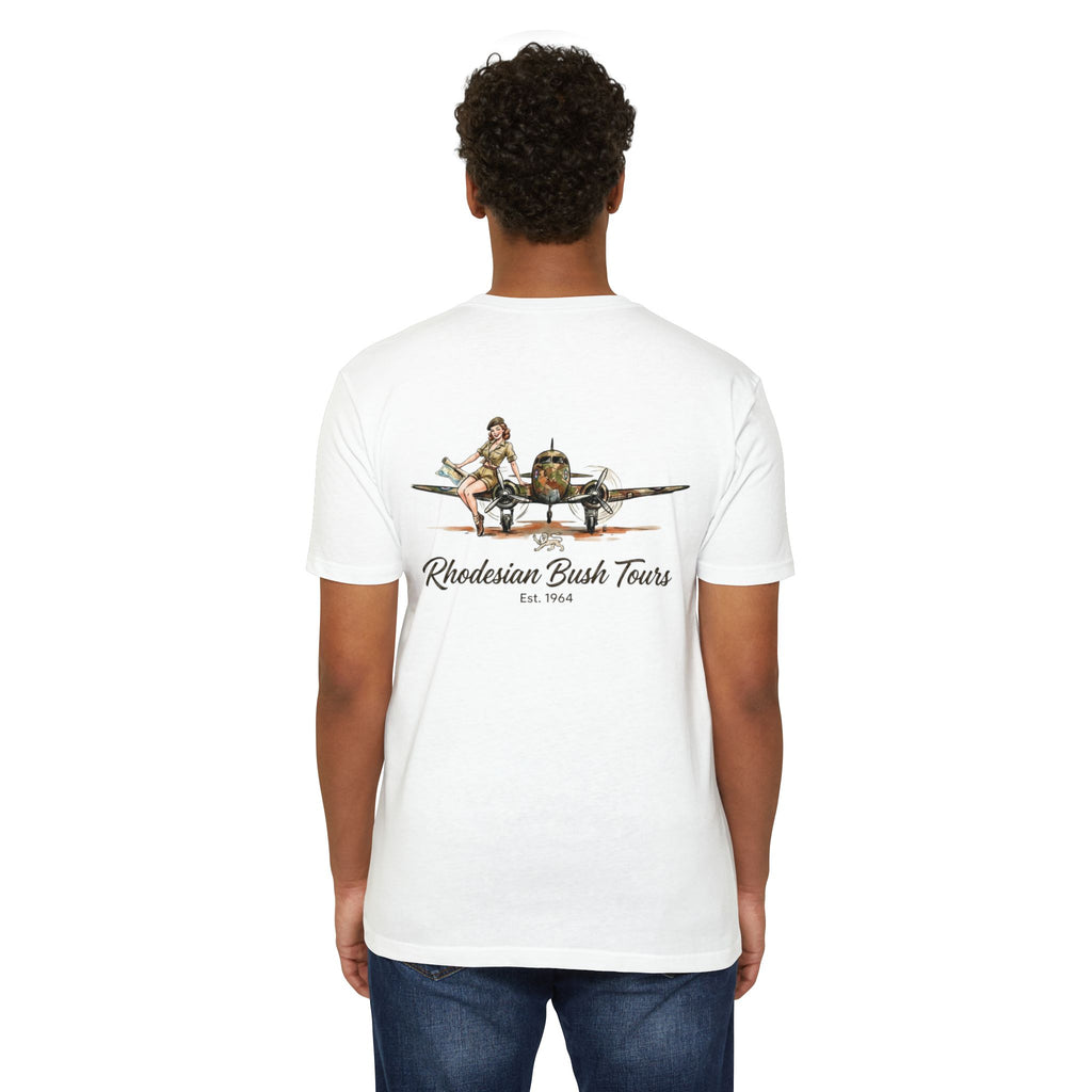 Rhodesian Bush Tours - Unisex Cotton/Poly Blend Tee