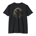 Tactical Surfer - Men's Breach Tee, graphic tee, black, back