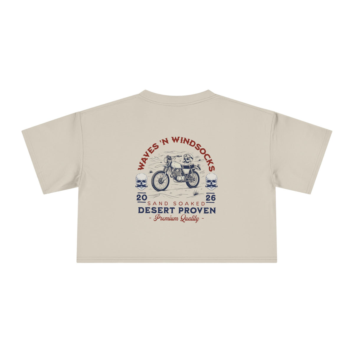Desert Proven - Women's Medium Weight Cropped Tee