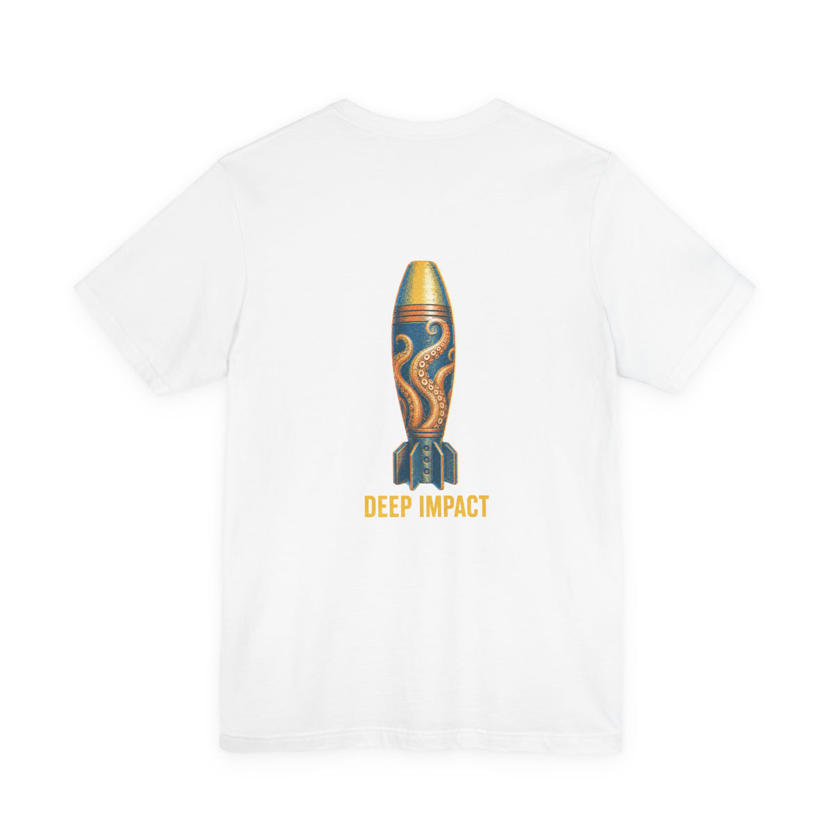 Deep Impact - Men's Viper Tee, graphic tee, white, back