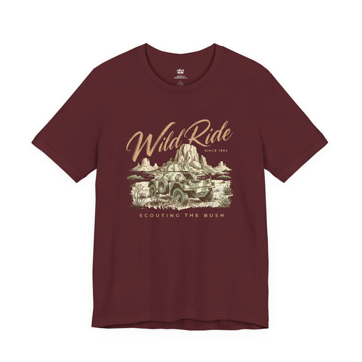 Wild Ride- Unisex Cotton Jersey Short Sleeve Tee