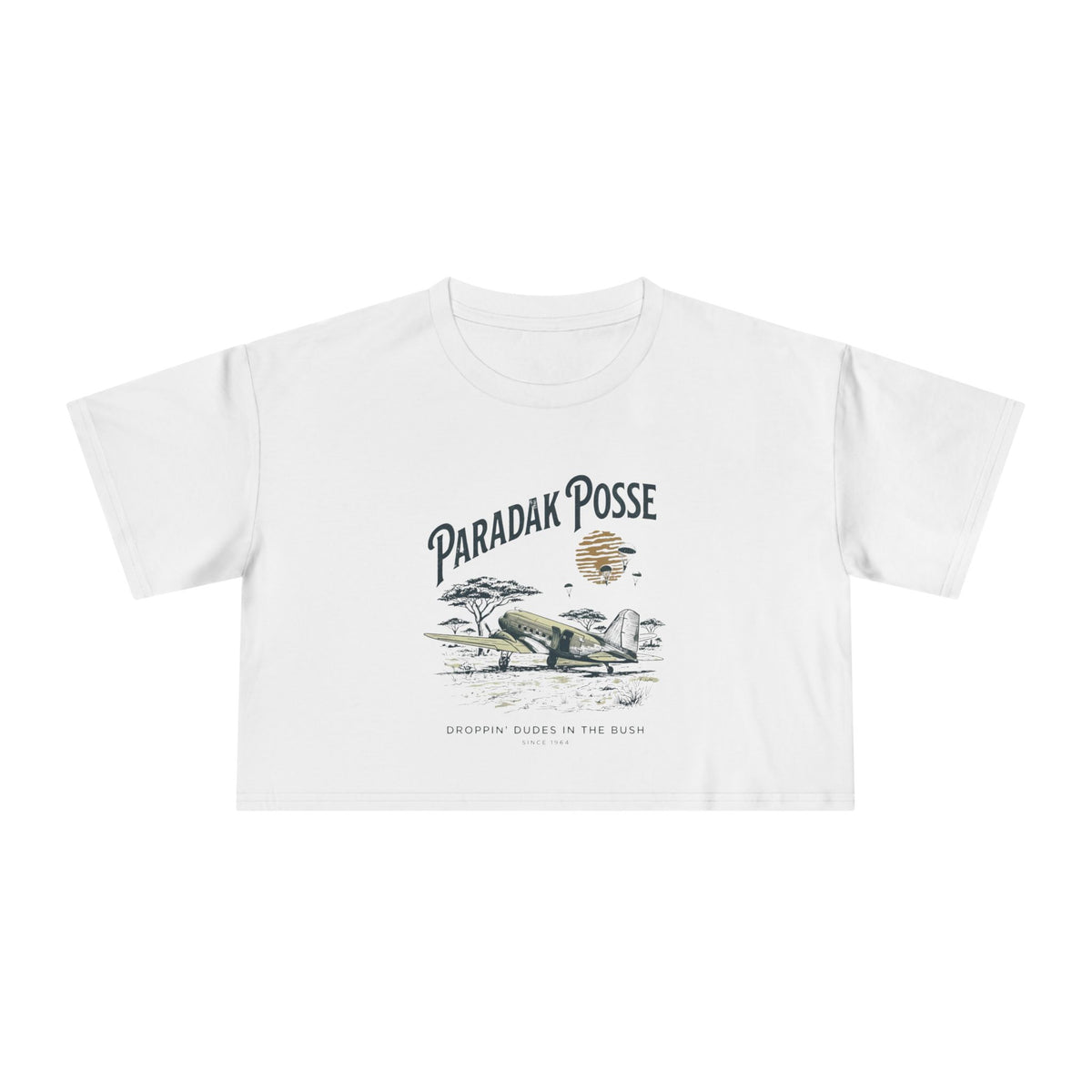Paradak Posse - Women's Medium Weight Cropped Tee