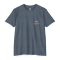 Sand, Surf, Steel - Men's Breach Tee, graphic tee, indigo, front