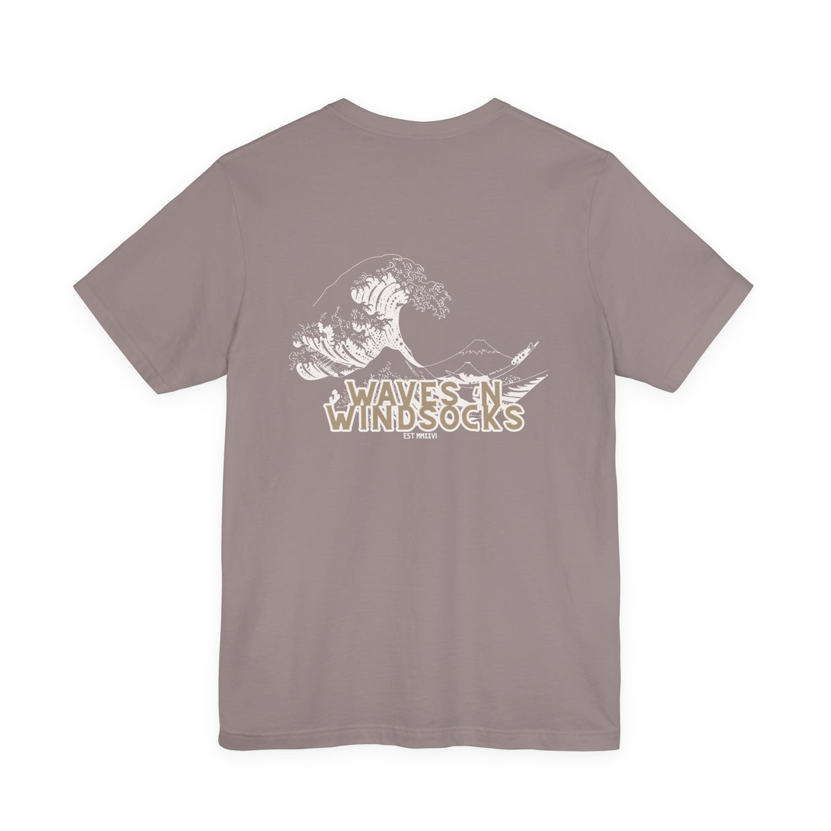 W&W Kanagawa Wave - Unisex Cotton Jersey Tee