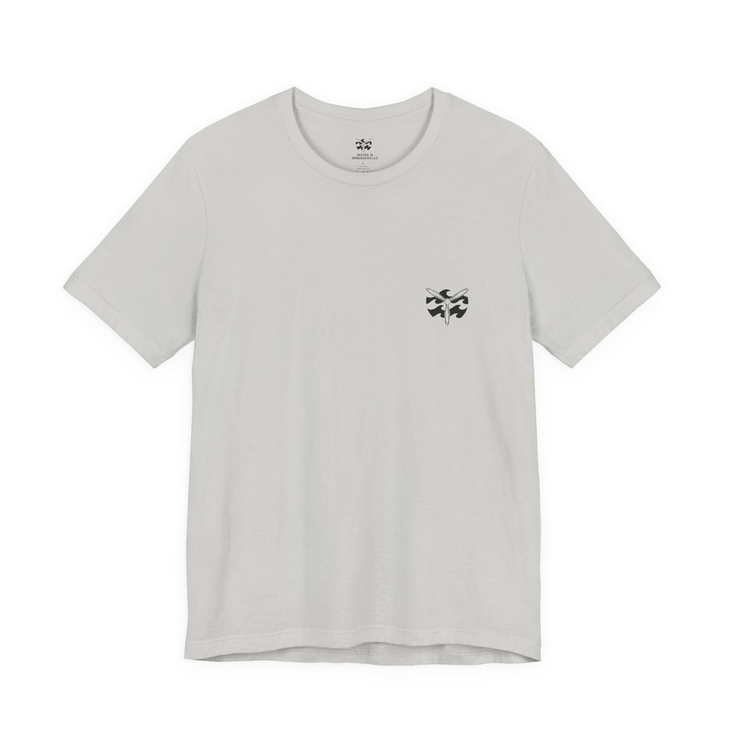 Maritime RIB Division -Unisex Tee, graphic tee, silver, front