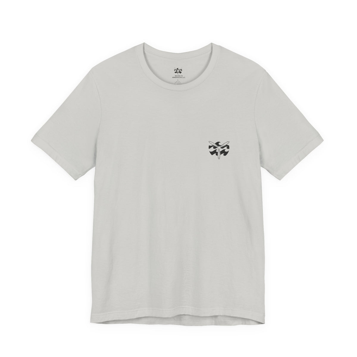Maritime RIB Division -Unisex Tee, graphic tee, silver, front