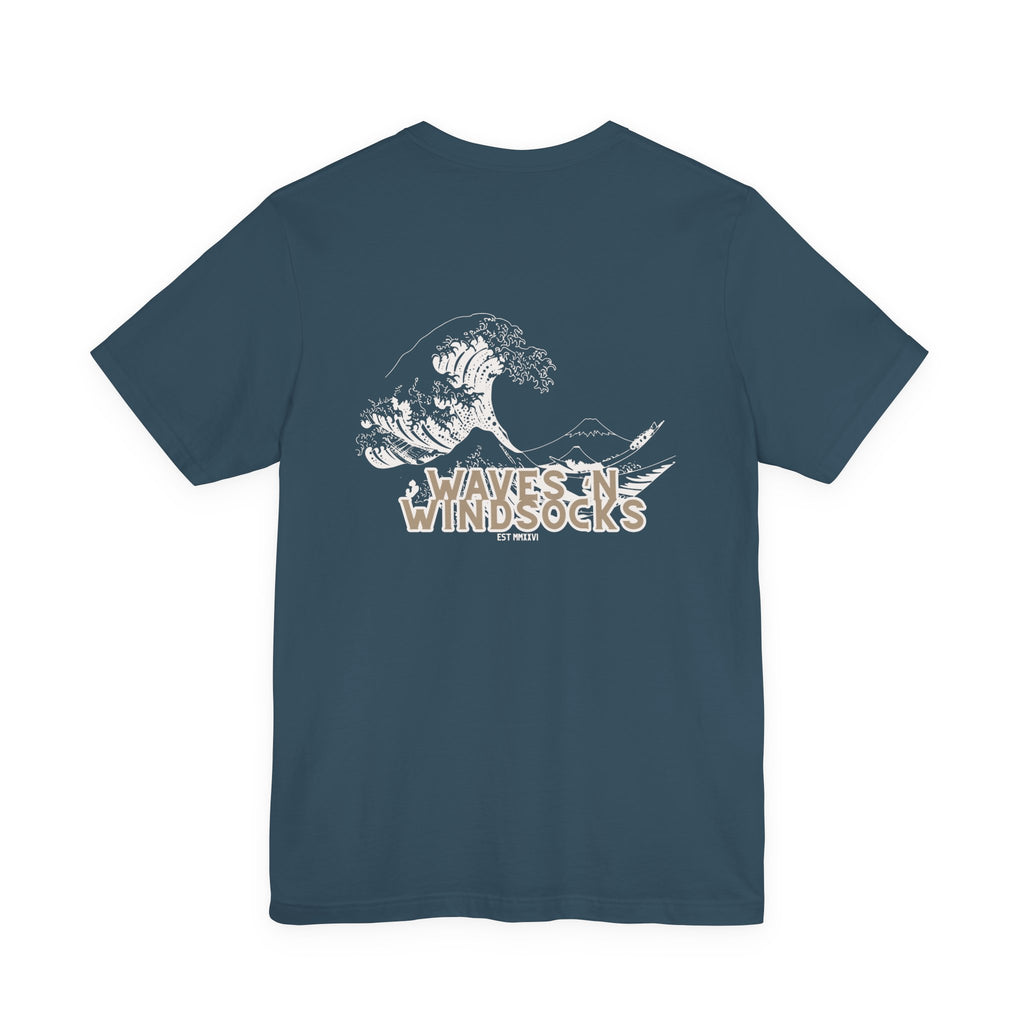 W&W Kanagawa Wave - Unisex Cotton Jersey Tee