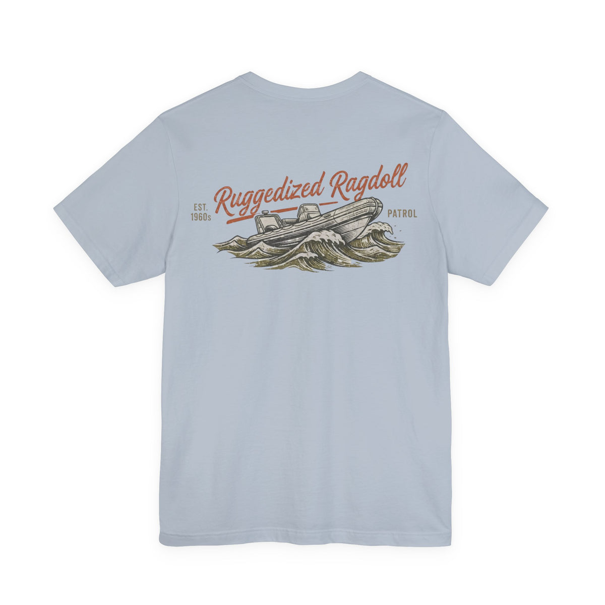 Ruggedized Ragdoll - Unisex Cotton Jersey Tee