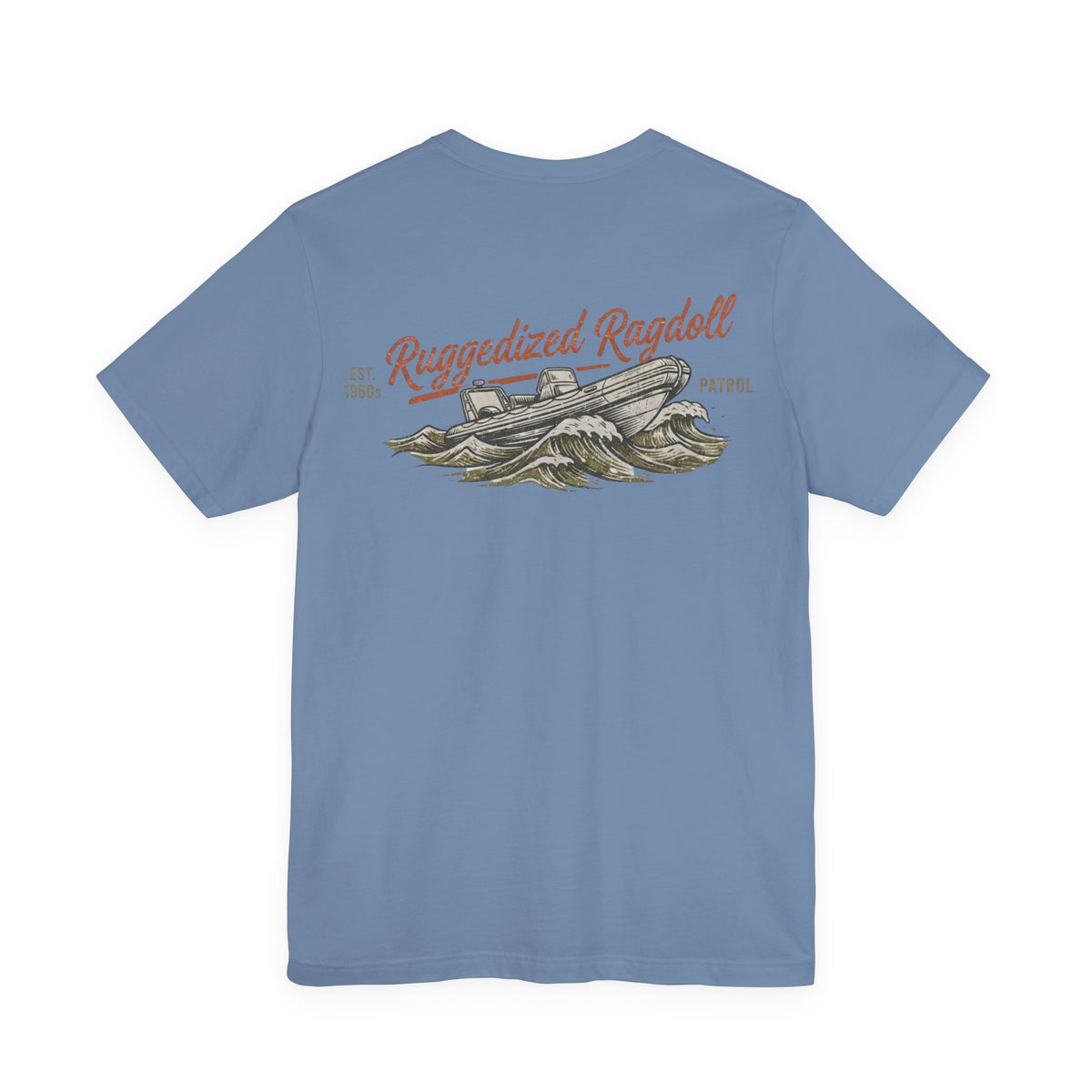 Ruggedized Ragdoll - Unisex Cotton Jersey Tee