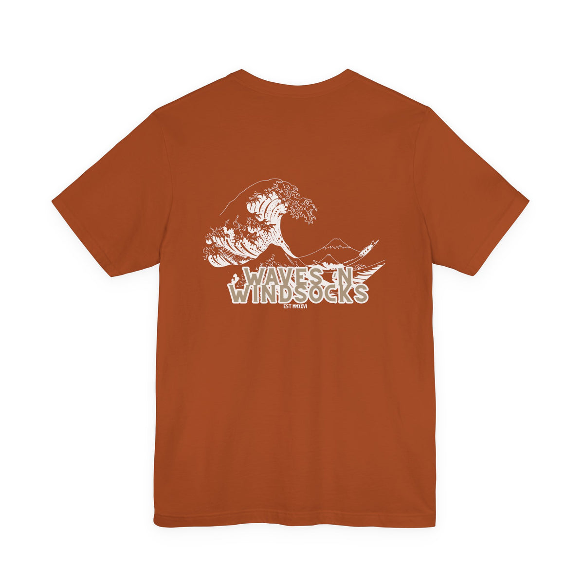 W&W Kanagawa Wave - Unisex Cotton Jersey Tee
