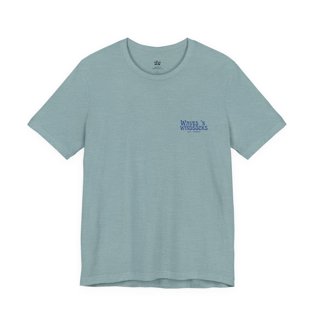 W&W Blue Wave - Men's Cotton Jersey Tee