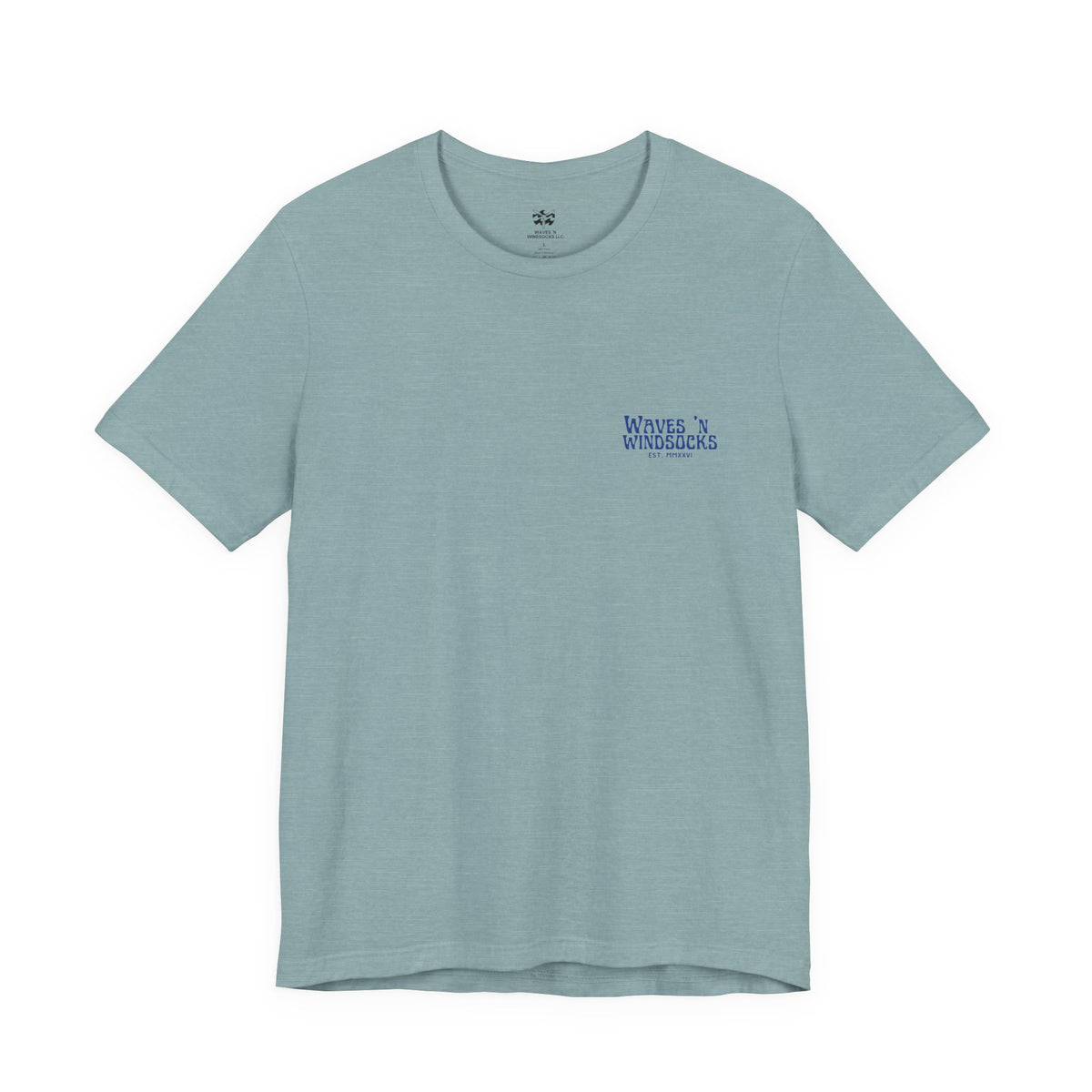 W&W Blue Wave - Men's Cotton Jersey Tee