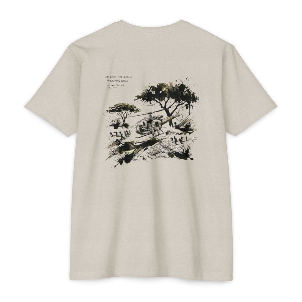 Operation Dingo - Men's Viper Tee, graphic tee, sand, back