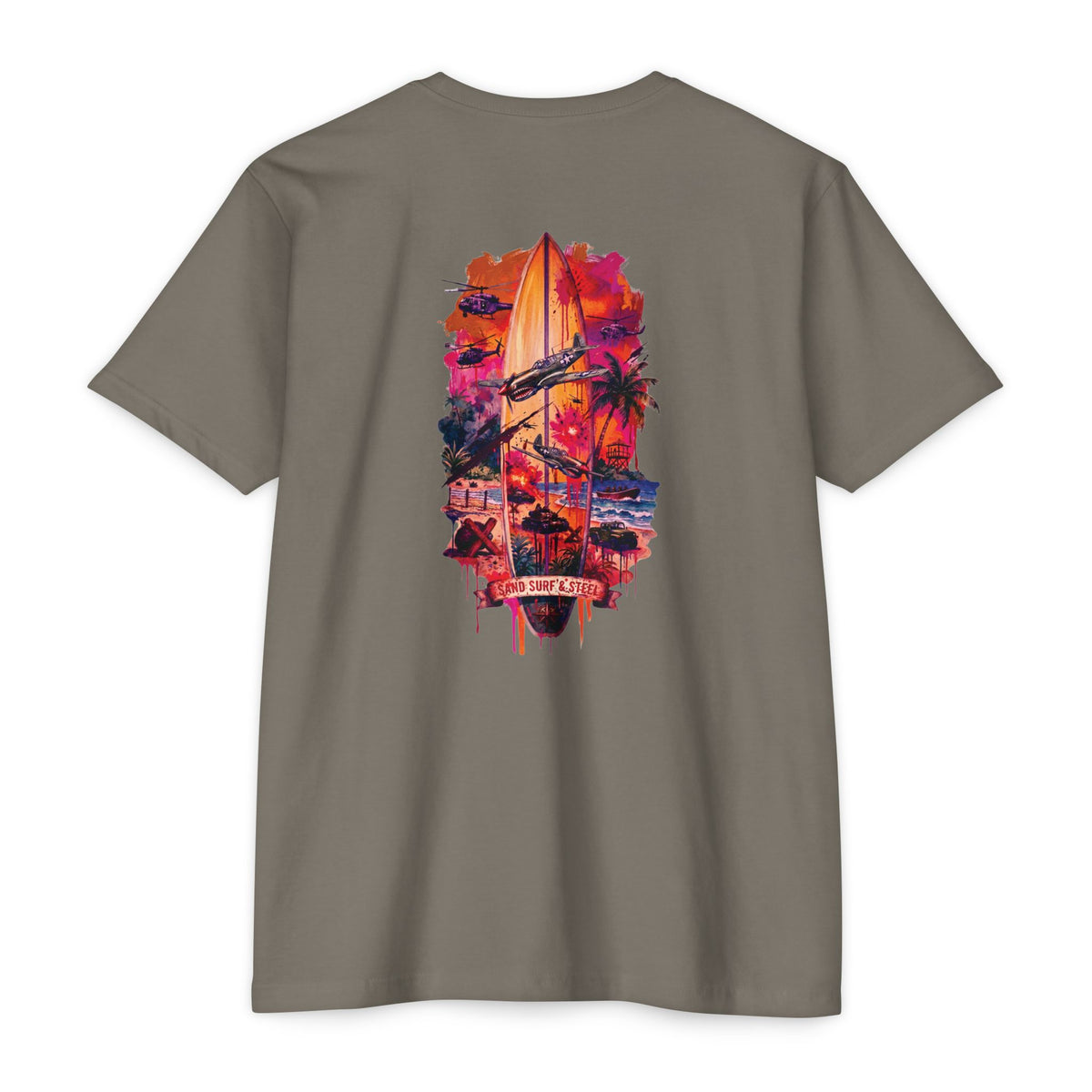 Beachbound Aviator - Men's Cotton/Poly Tee