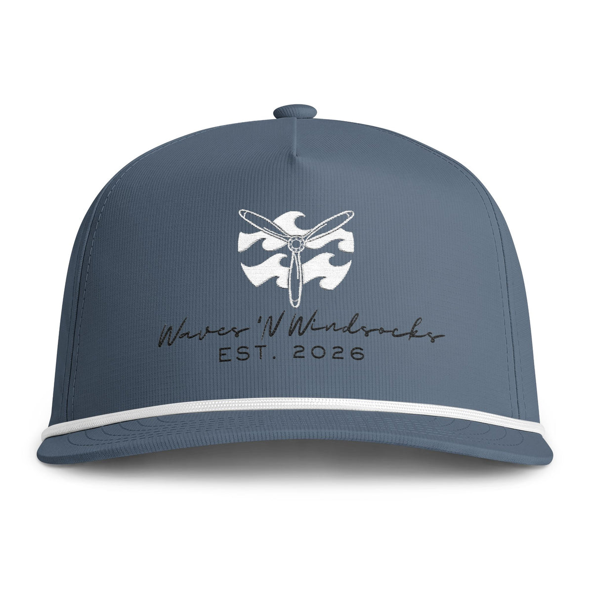 W&W Logo Sunwashed Rope Cap
