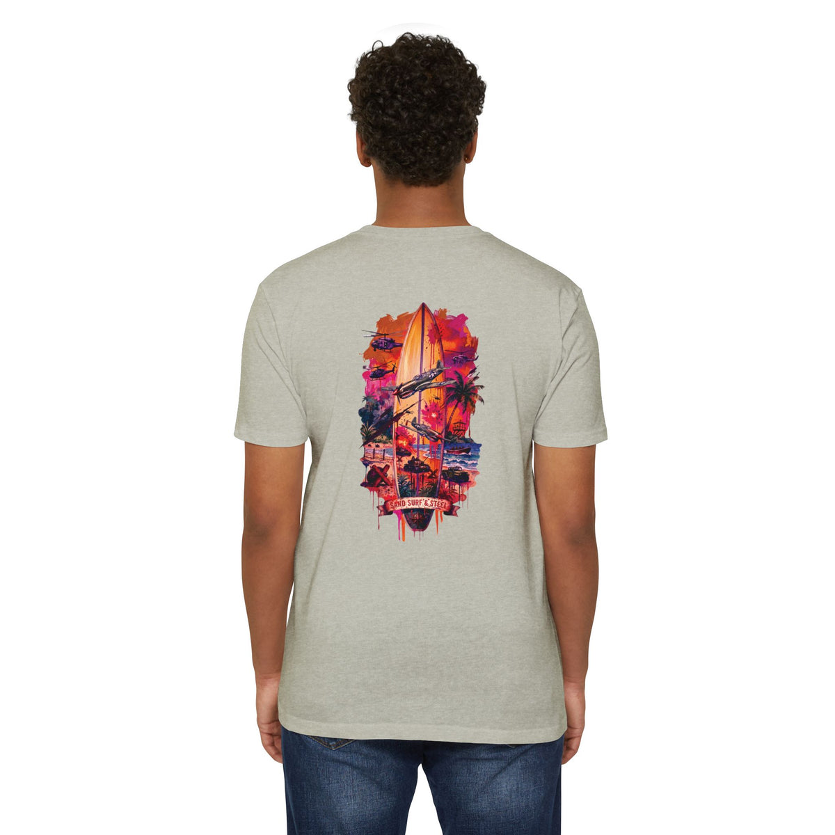 Beachbound Aviator - Men's Cotton/Poly Tee
