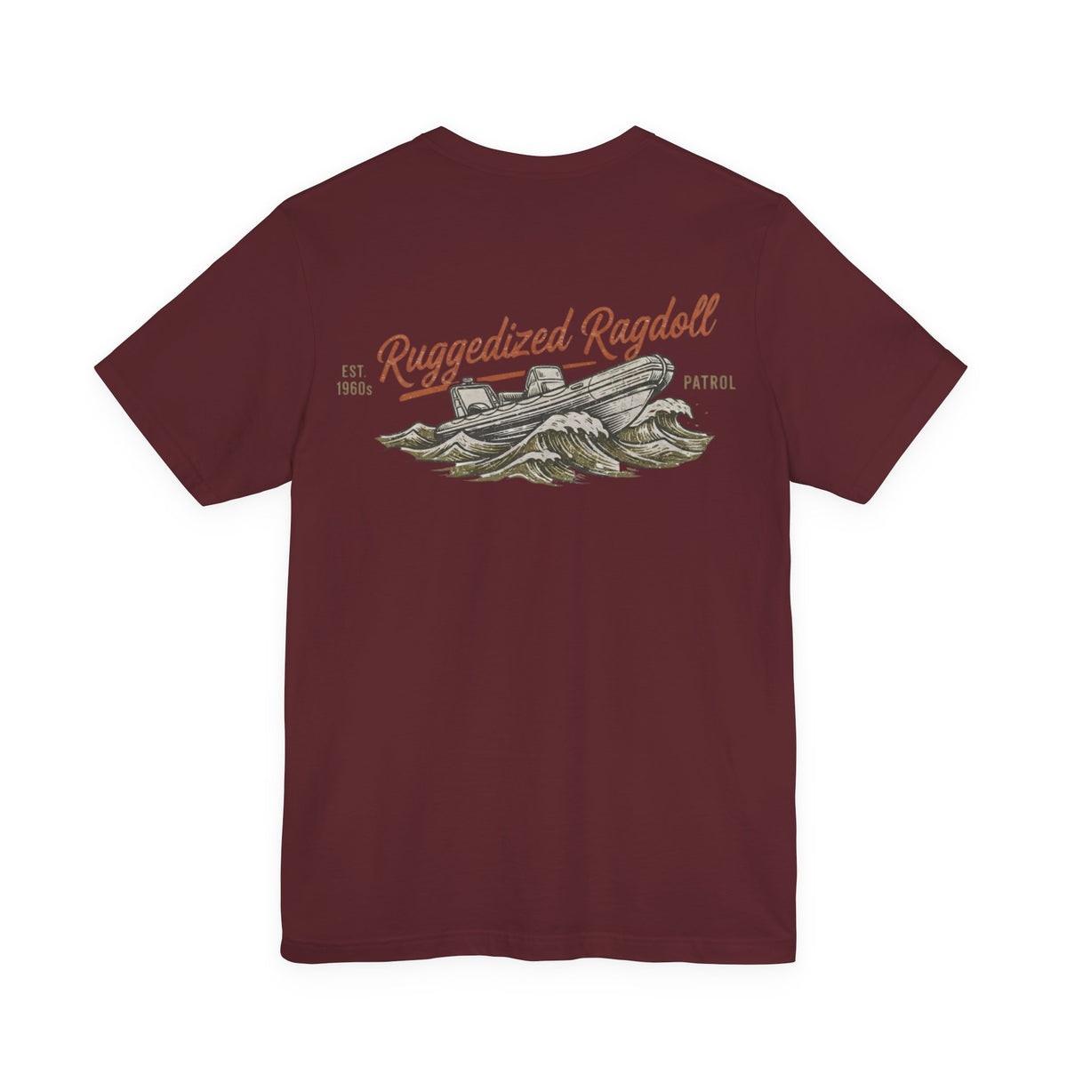 Ruggedized Ragdoll - Unisex Cotton Jersey Tee